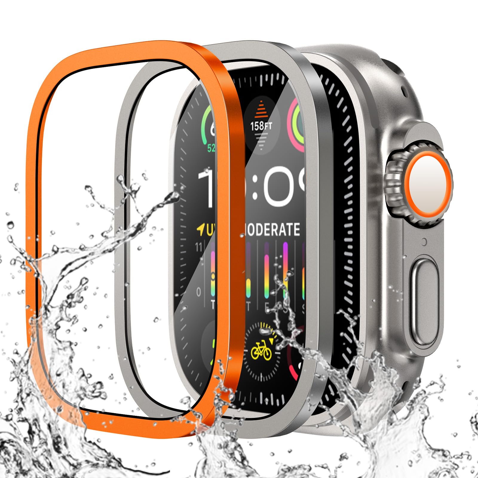 Apple Smartwatch Accessories - Tempered Glass for Apple Watch Ultra