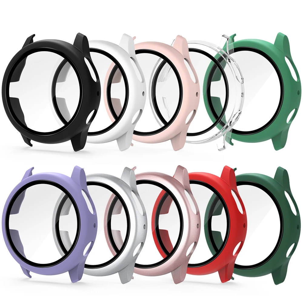 Samsung Smartwatch Accessories - Tempered Glass Case for Samsung Galaxy