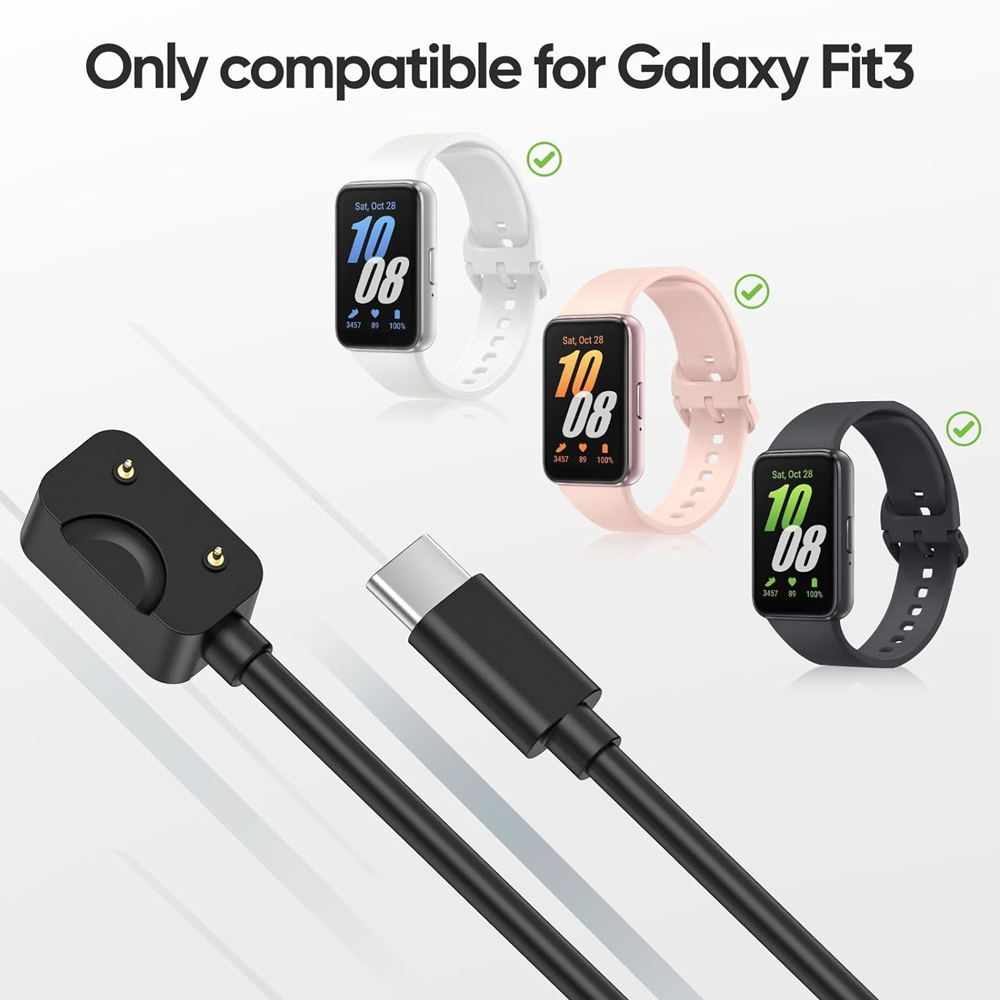 Black USB-C Charging Cord for  - огляд і ціна Best Smartwatch Accessories