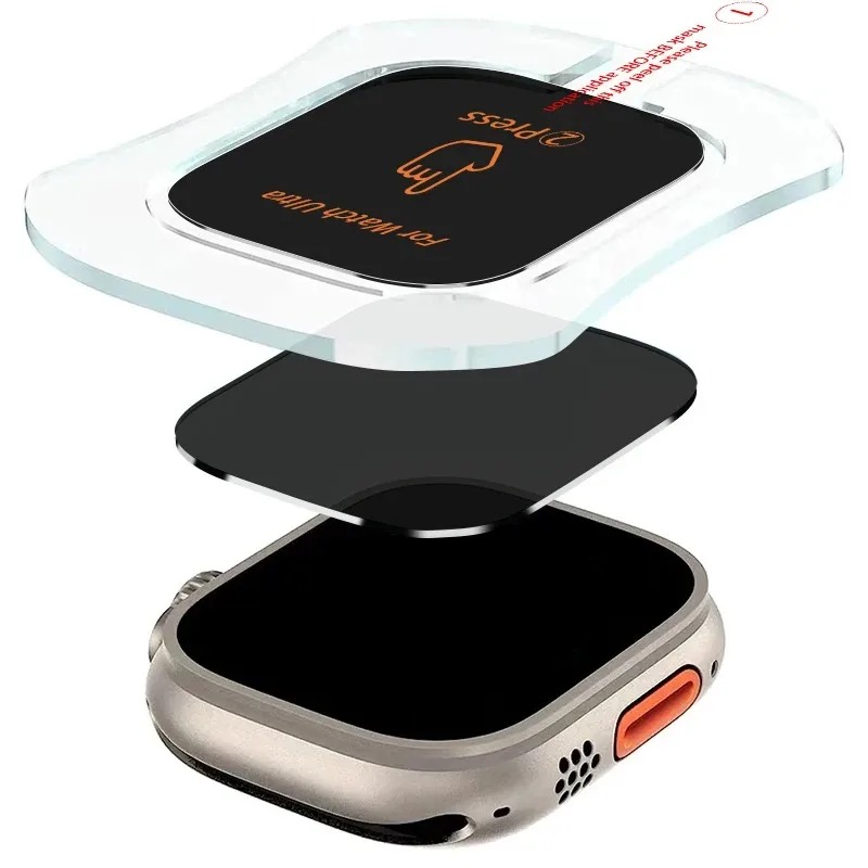 Tempered Glass for Apple Watch - огляд і ціна Watch Face Protector