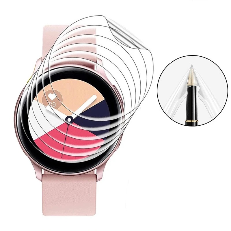 5Pcs Hydrogel Protective Film  - огляд і ціна Watch Face Protector