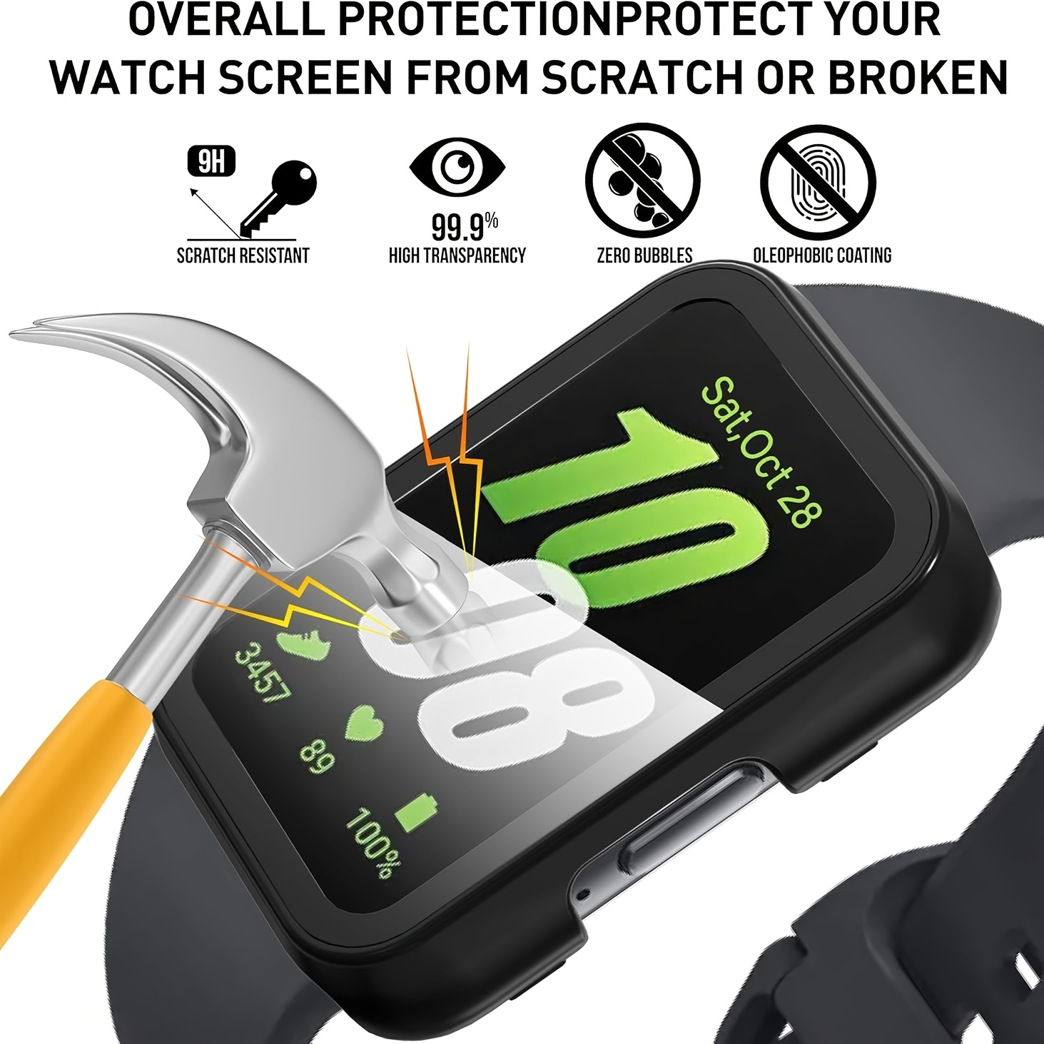 Glass+Case for Samsung Galaxy  - огляд і ціна Samsung Smartwatch Accessories
