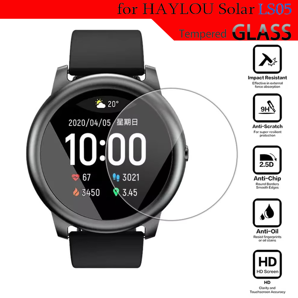 Tempered Glass For HayLou Sola - огляд і ціна Smartwatch Watch Accessories