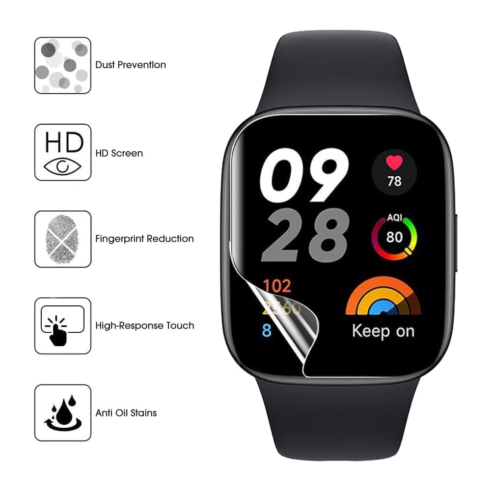 3/6pcs Hydrogel Protective Fil - огляд і ціна Watch Face Protector