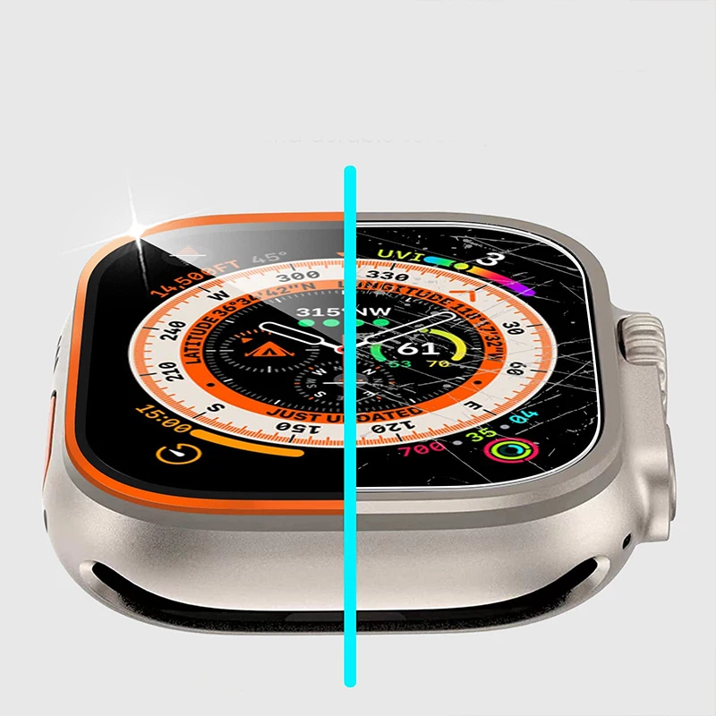 Tempered Glass for Apple Watch - огляд і ціна Smartwatch Watch Accessories