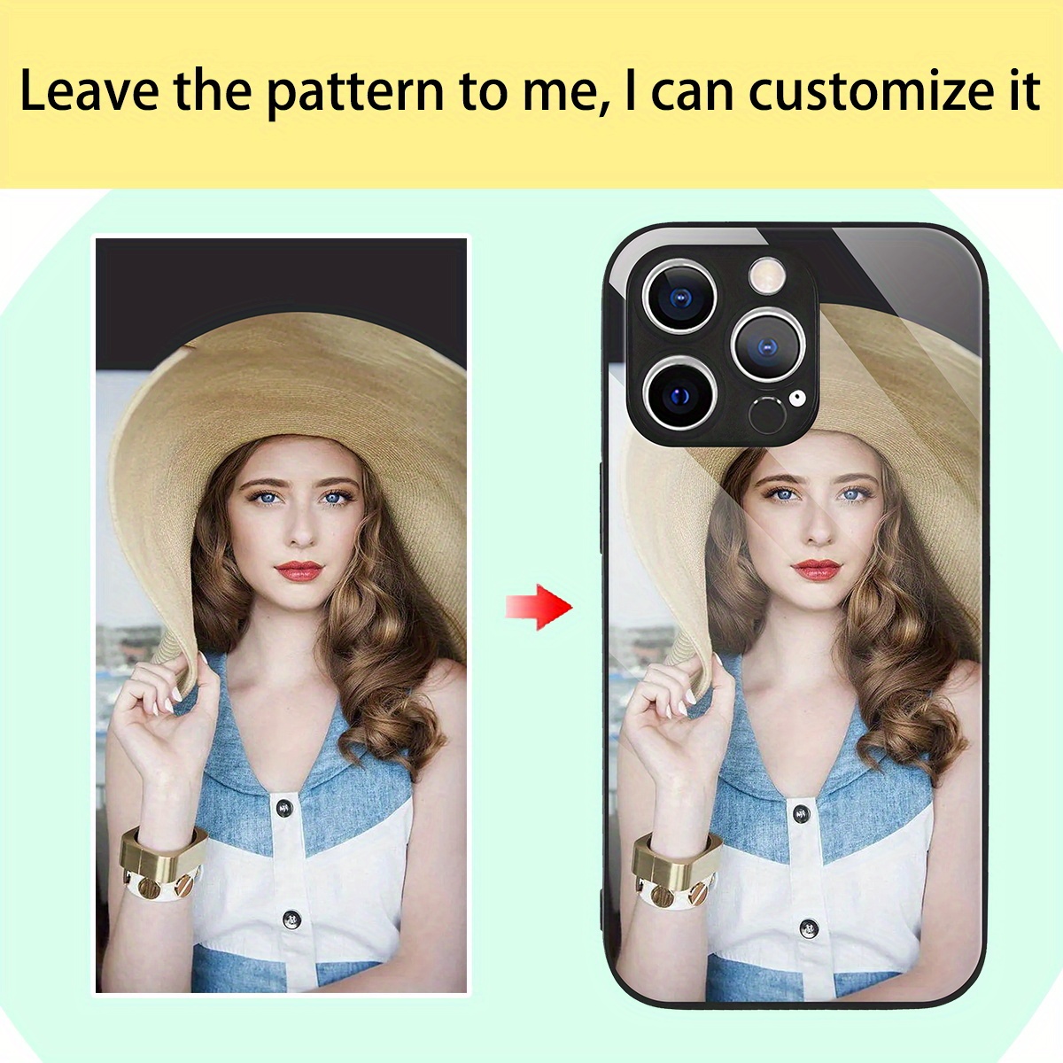 Custom Photo Mirror Glass Case - огляд і ціна Screen Protector Film