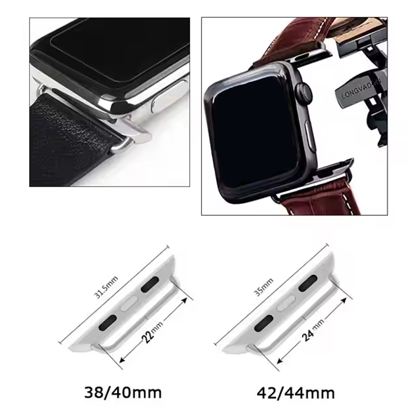 2pcs Stainless Steel Connector - огляд і ціна Watch Band Connector