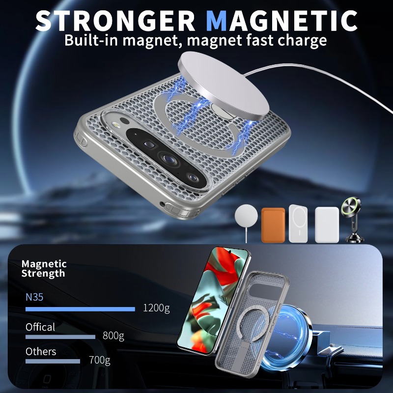 Hybrid Honeycomb Heat Dissipat - огляд і ціна Magnetic Charging Stand