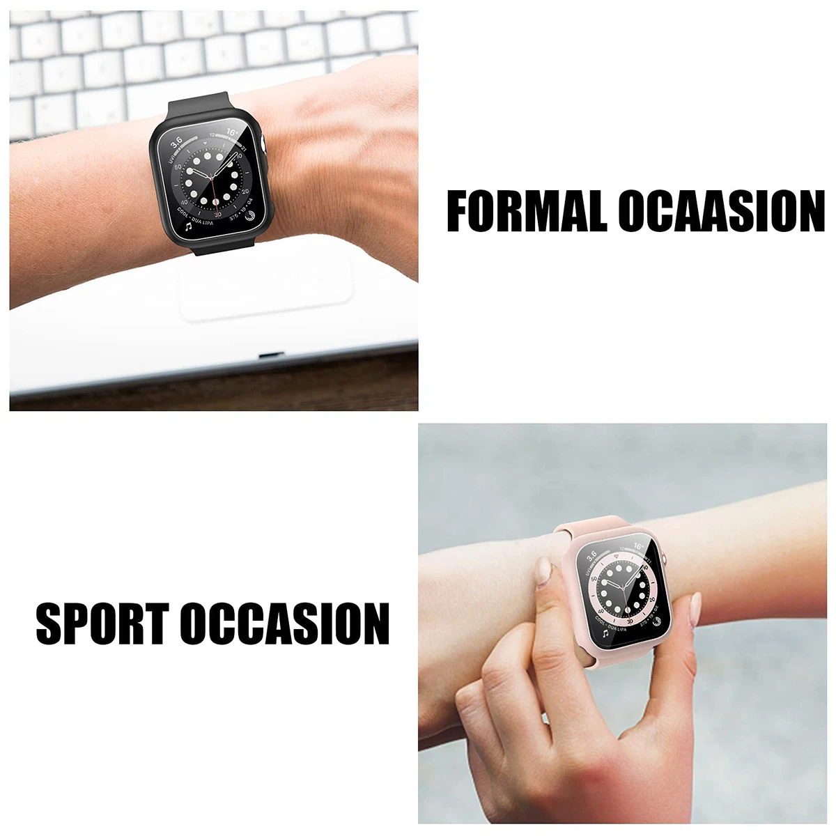 Tempered Glass+Cover For Apple - огляд і ціна Apple Smartwatch Accessories