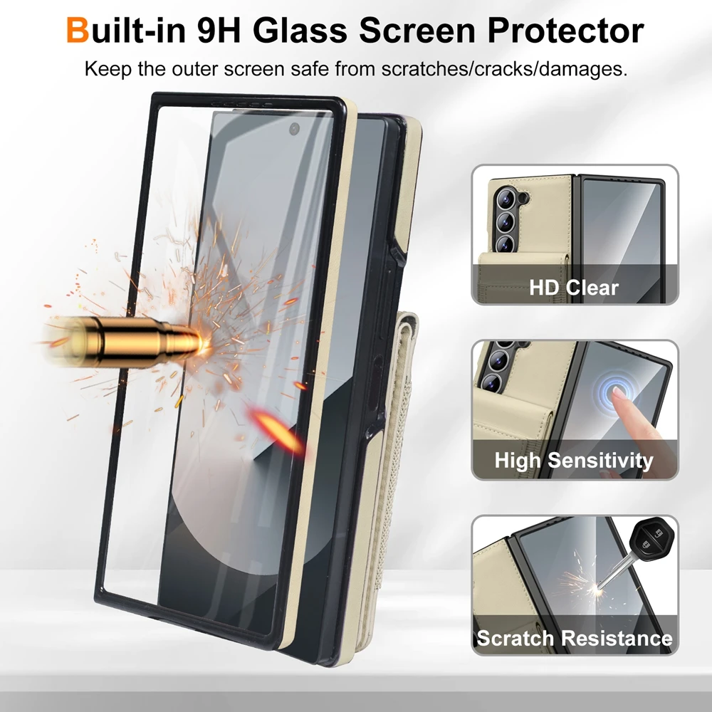 Retro Pure Color Leather Phone - огляд і ціна Screen Protector Film