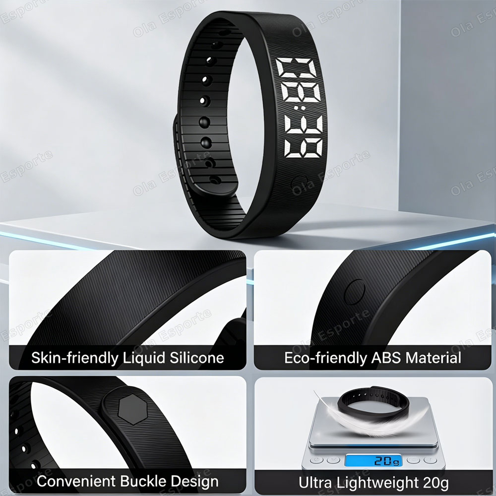 Vibrating Alarm Clock Watch He - огляд і ціна Android Smartwatch Accessories
