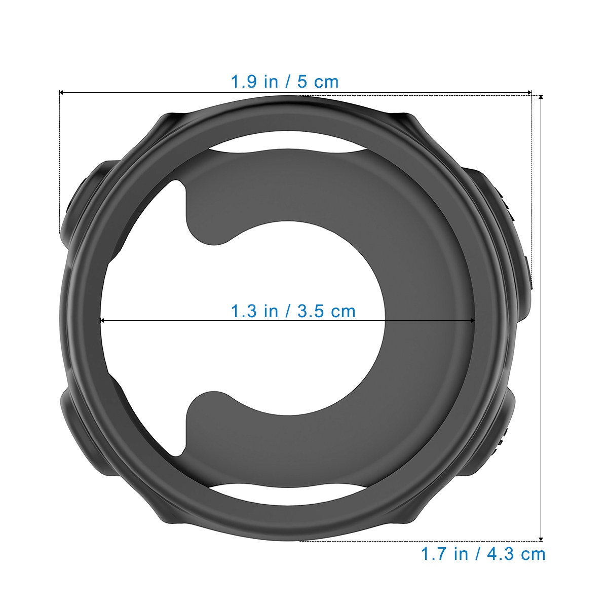 4Pcs Silicone Protective Case  - огляд і ціна Watch Face Protector