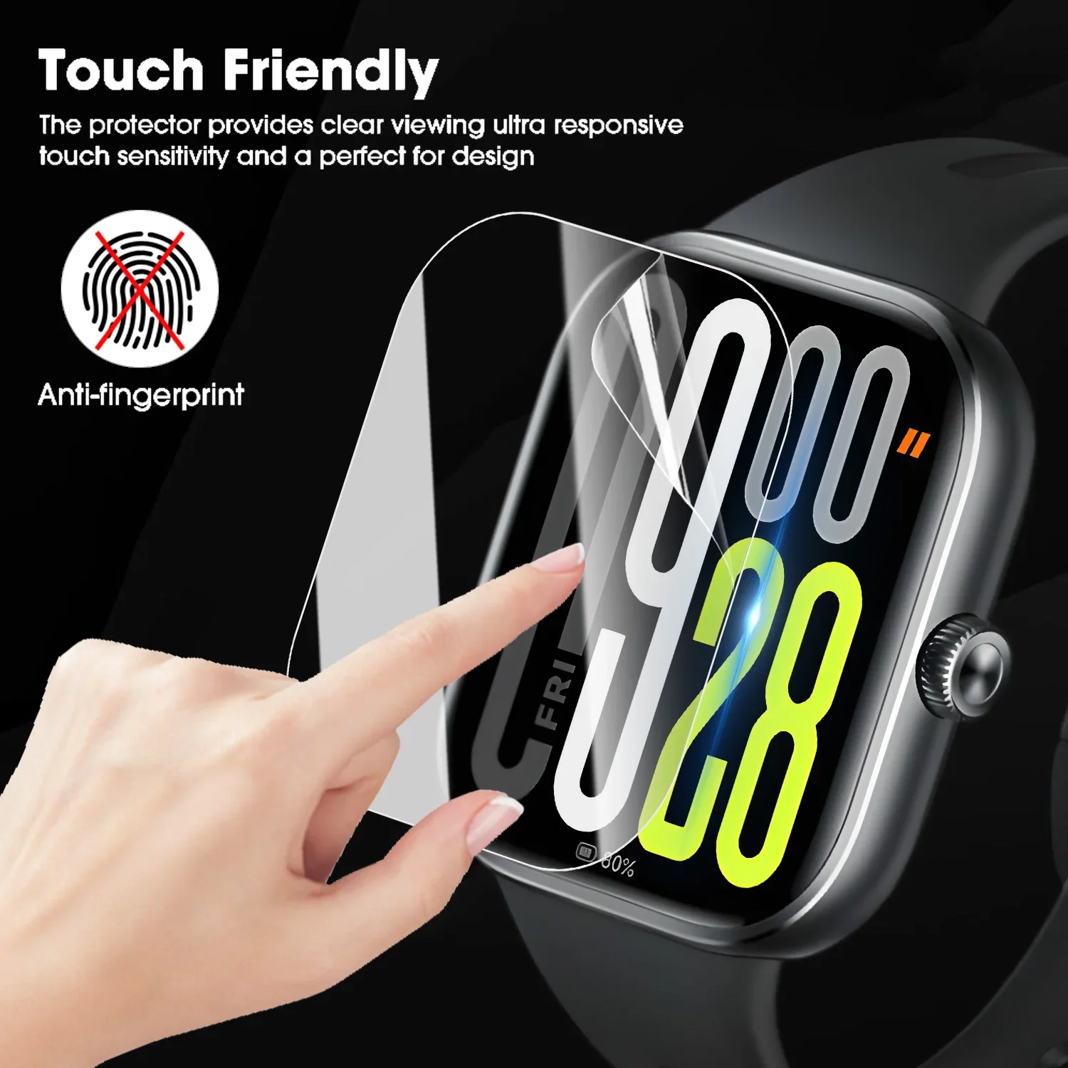 1-5PCS Hydrogel Protective Fil - огляд і ціна Watch Face Protector