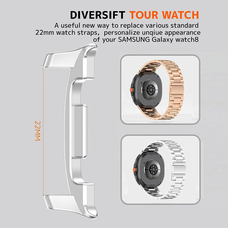 22mm WatchBand Connector for s - огляд і ціна Samsung Smartwatch Accessories